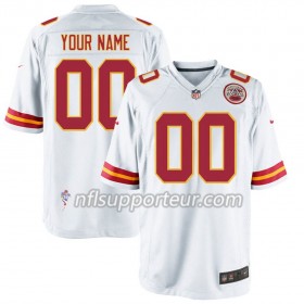 Maillot Homme Kansas City Chiefs Personnalisé Nike Blanc